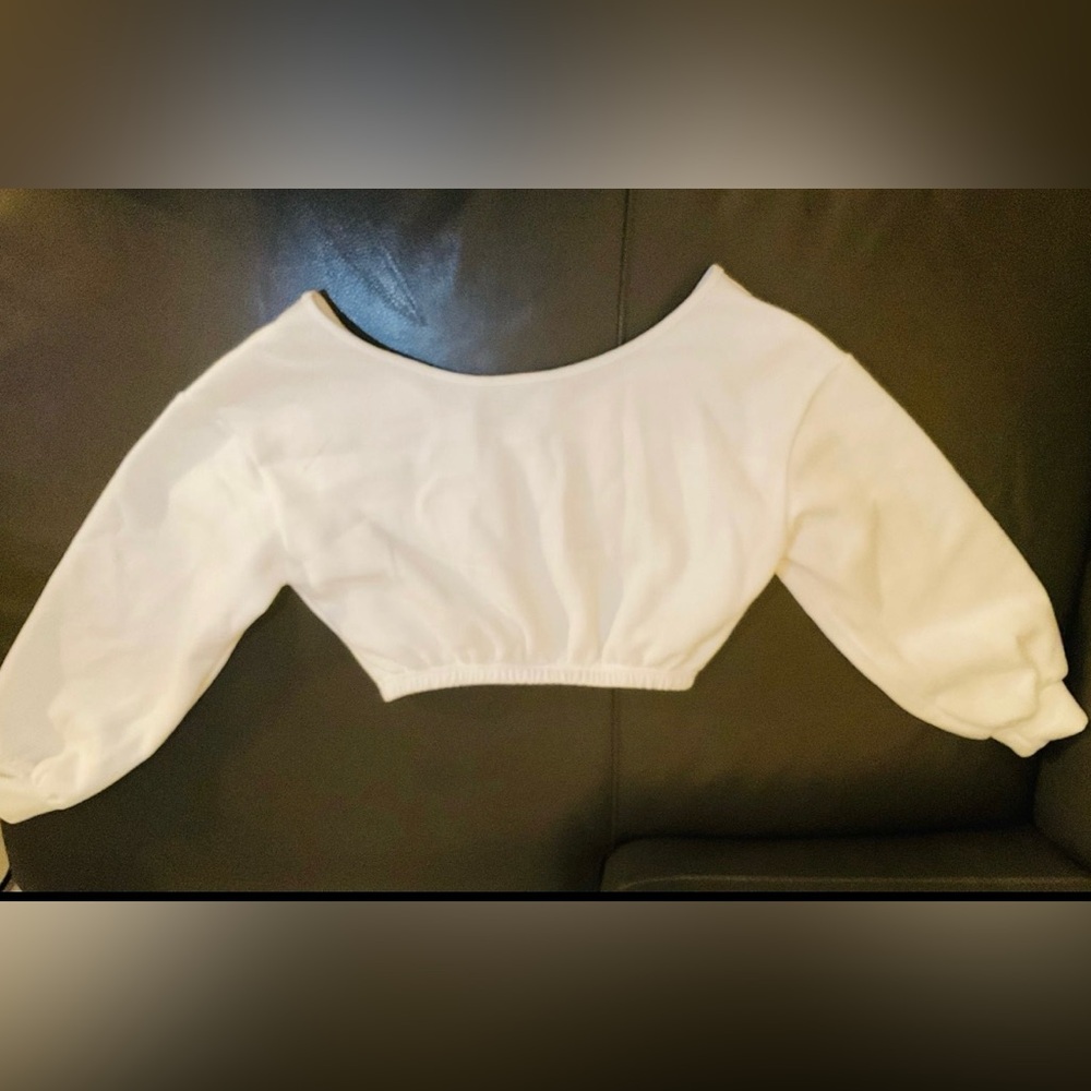 White SHEIN off shoulder top